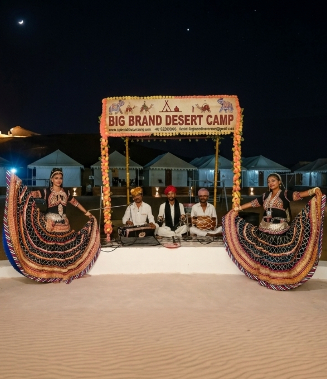 Jaisalmer dance bigbrand desert camp image